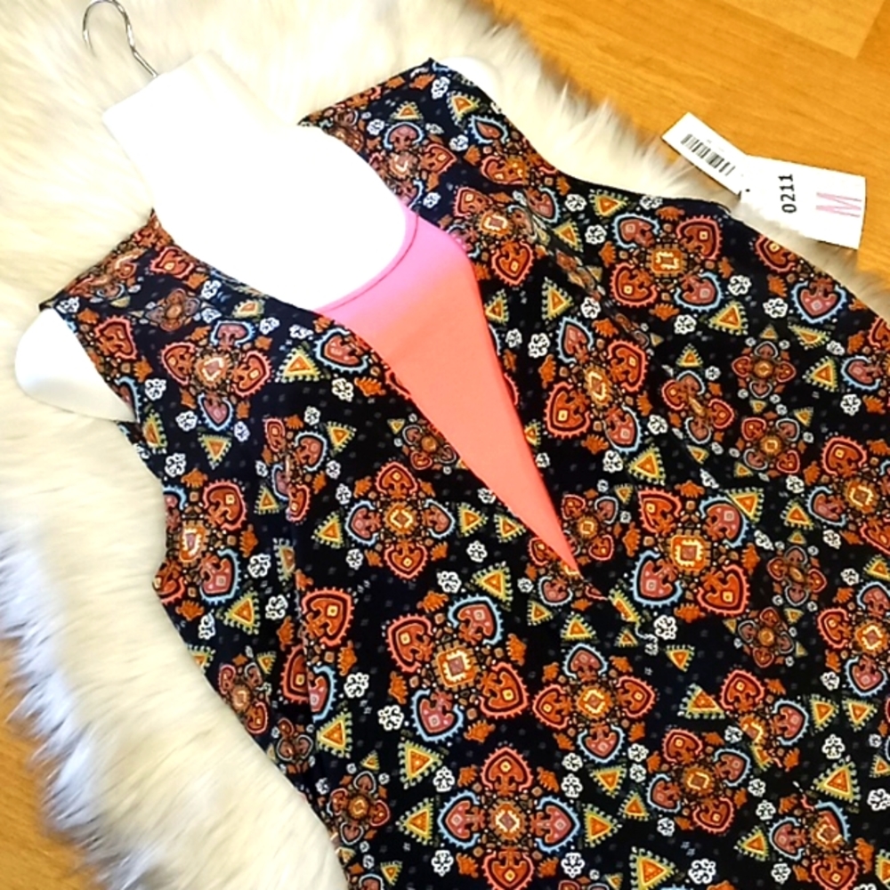 LulaRoe Joy Abstract Print  Duster Vest
